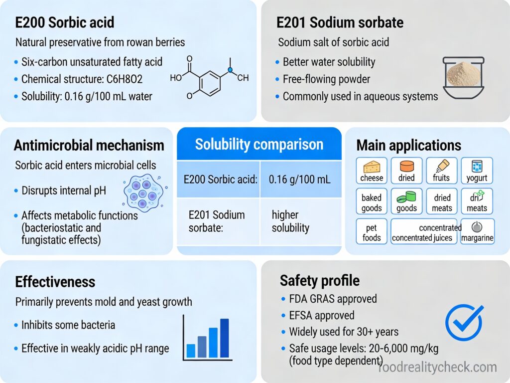 E200-E201 - Sorbates