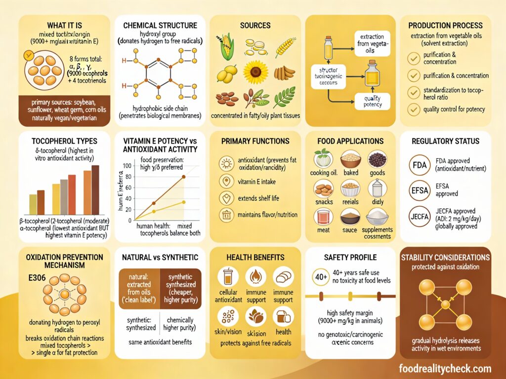 E306 - Mixed Tocopherols
