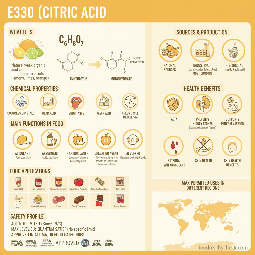 E330 - Citric Acid