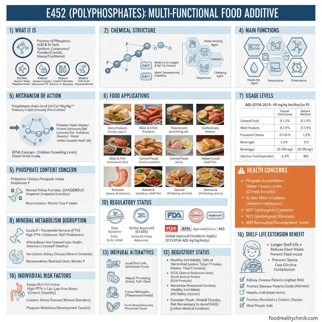 E452 - Polyphosphates