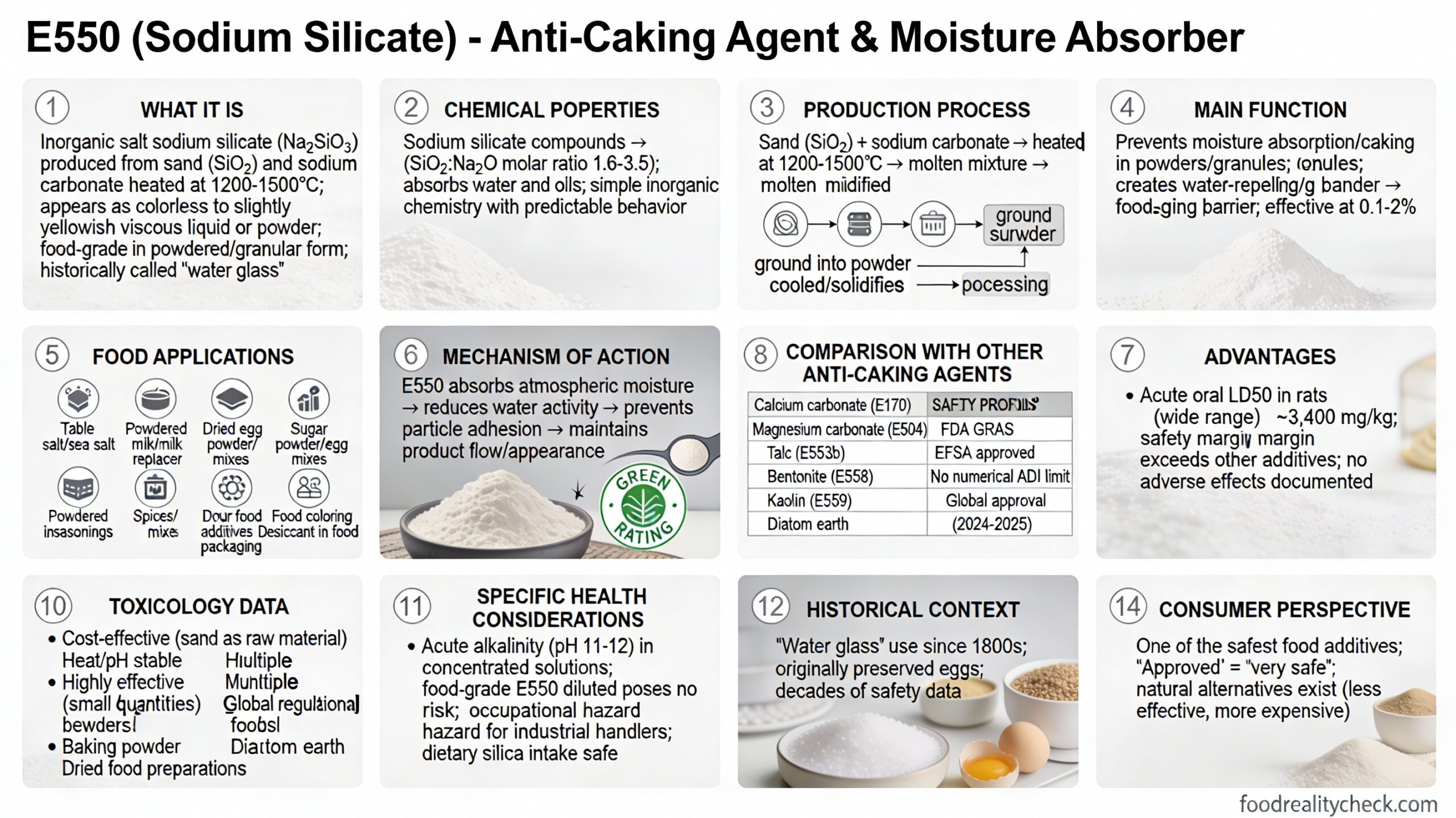 E550 - Sodium Silicate