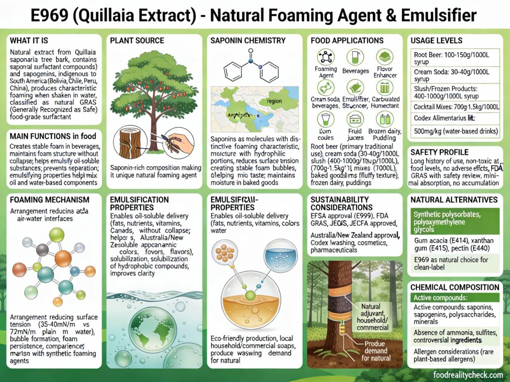 E969 - Quillaia Extract