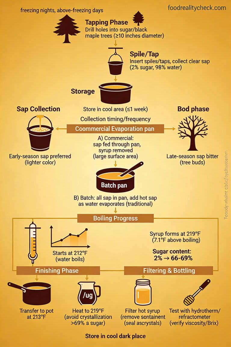 How Is Maple Syrup Made? Complete Process Explained - Food Reality Check