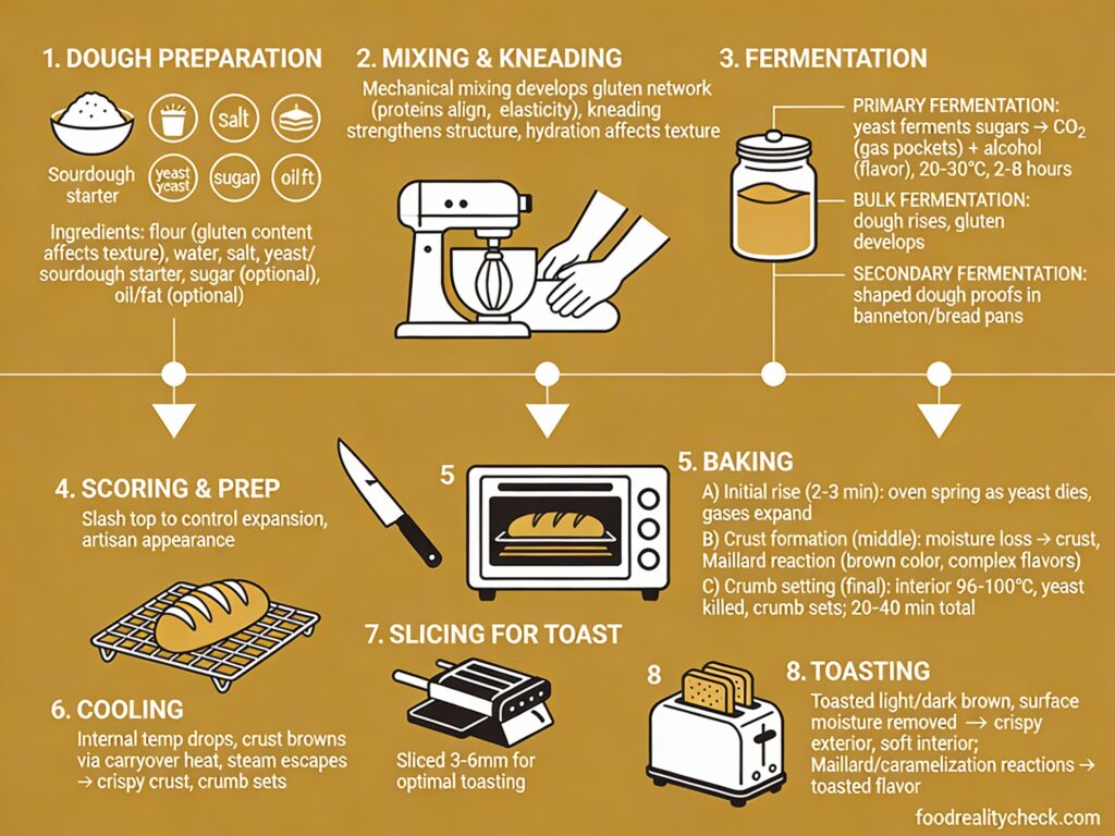 How is Toast Bread Made