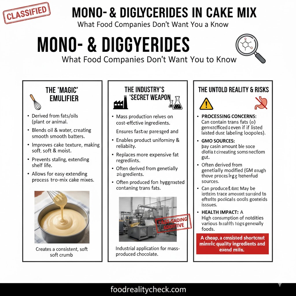 Mono- & Diglycerides in Cake Mix