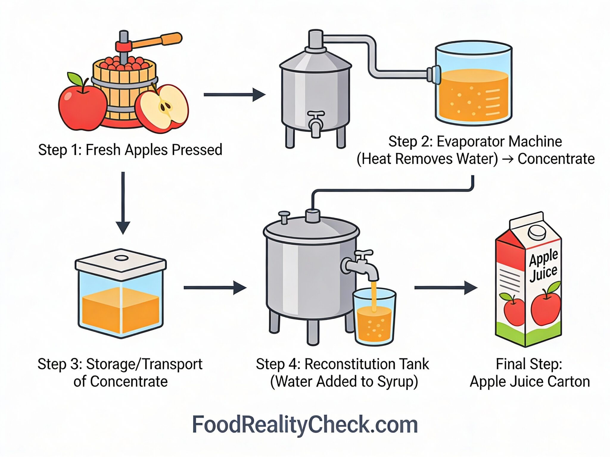 How Is Apple Juice Made? Complete Process Explained - Food Reality Check