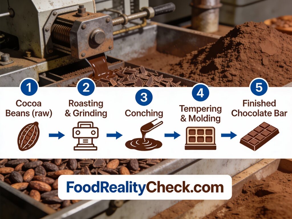 How is Chocolate Made? Complete Process Explained - Food Reality Check