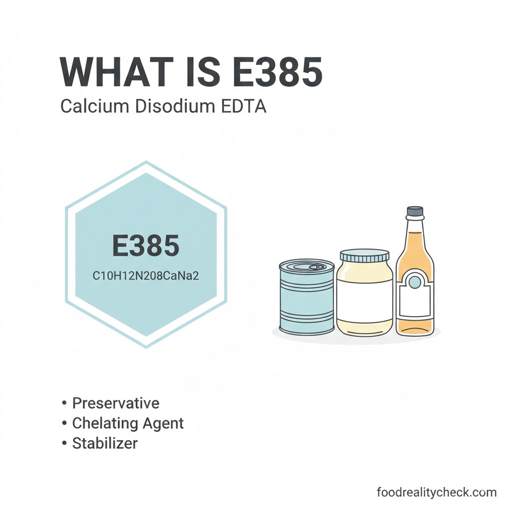 what is e385